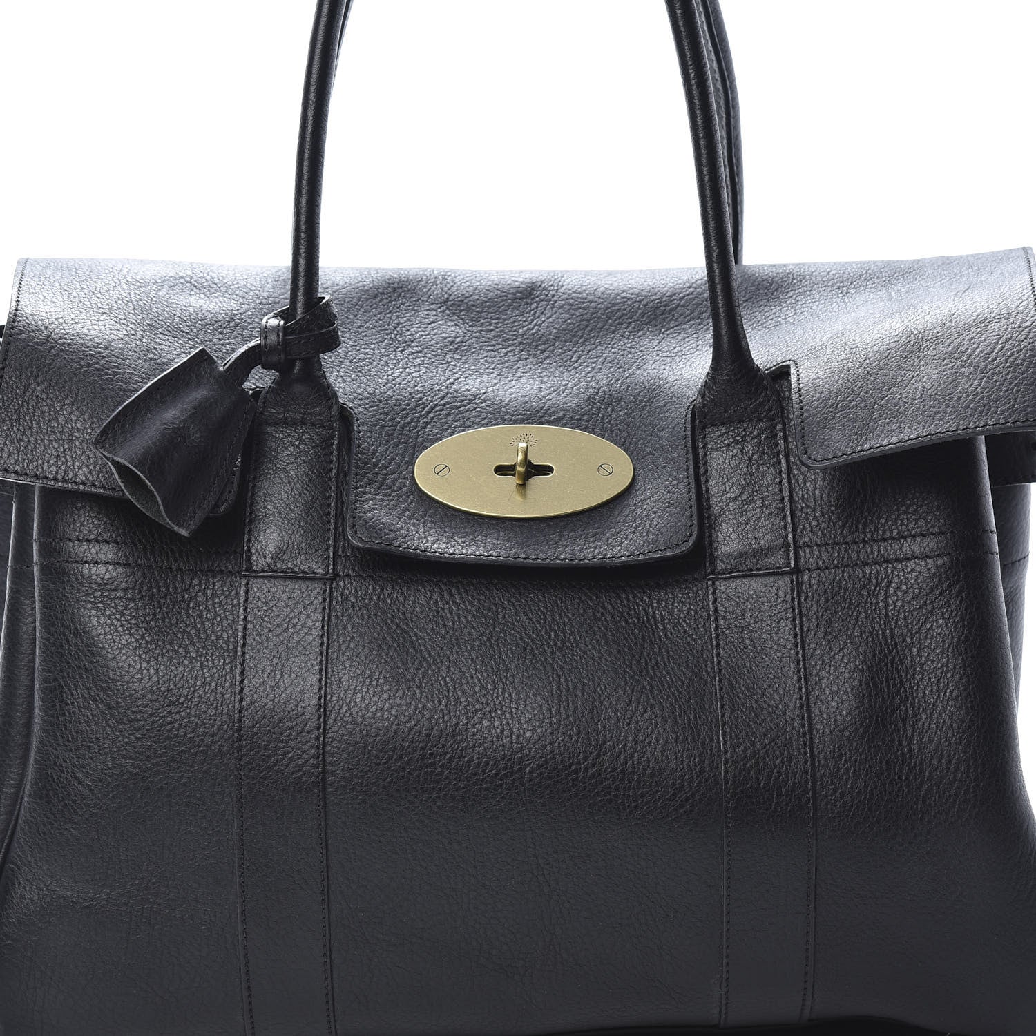Mulberry Natural Leather Bayswater Black 9 of 16