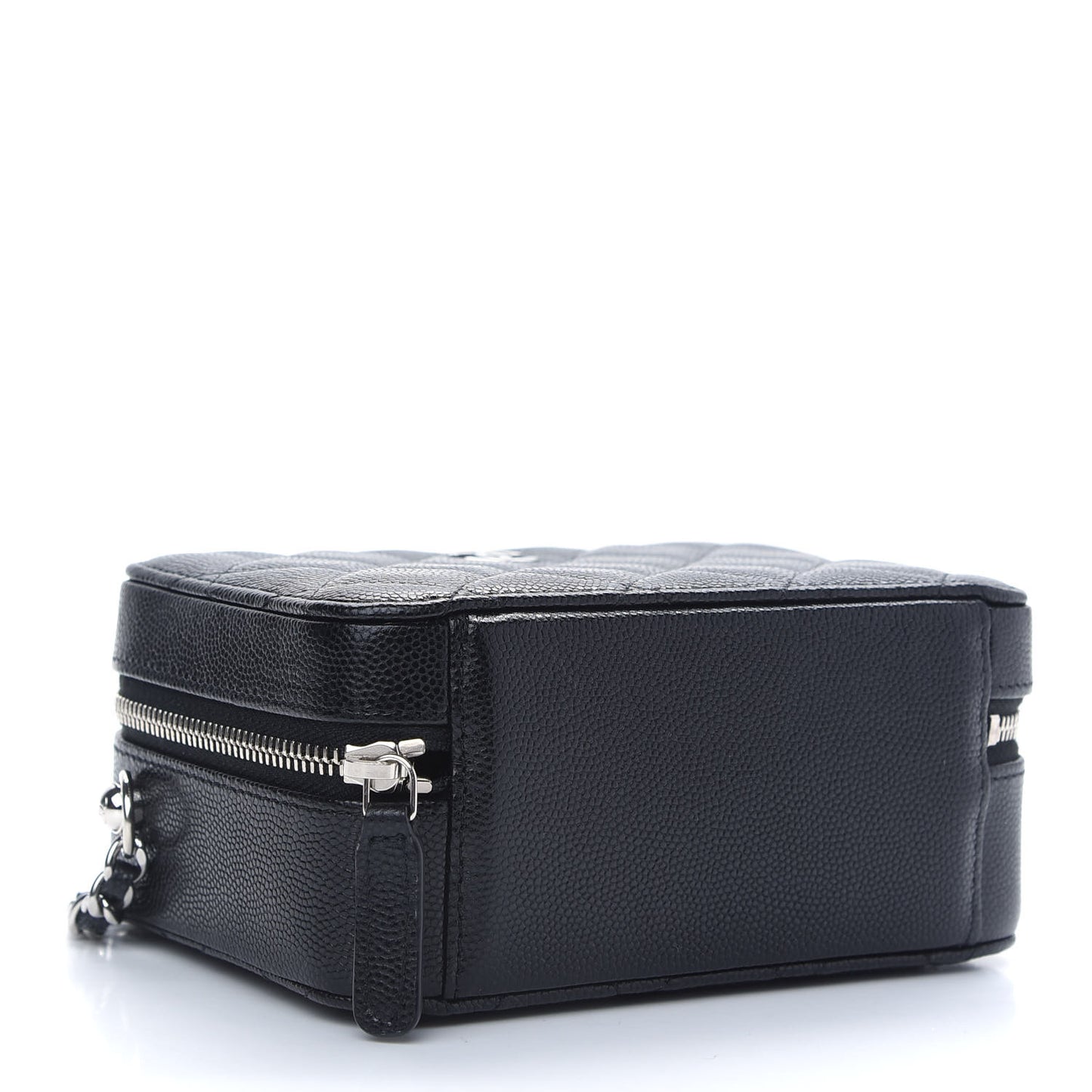 Caviar Quilted Camera Bag Black