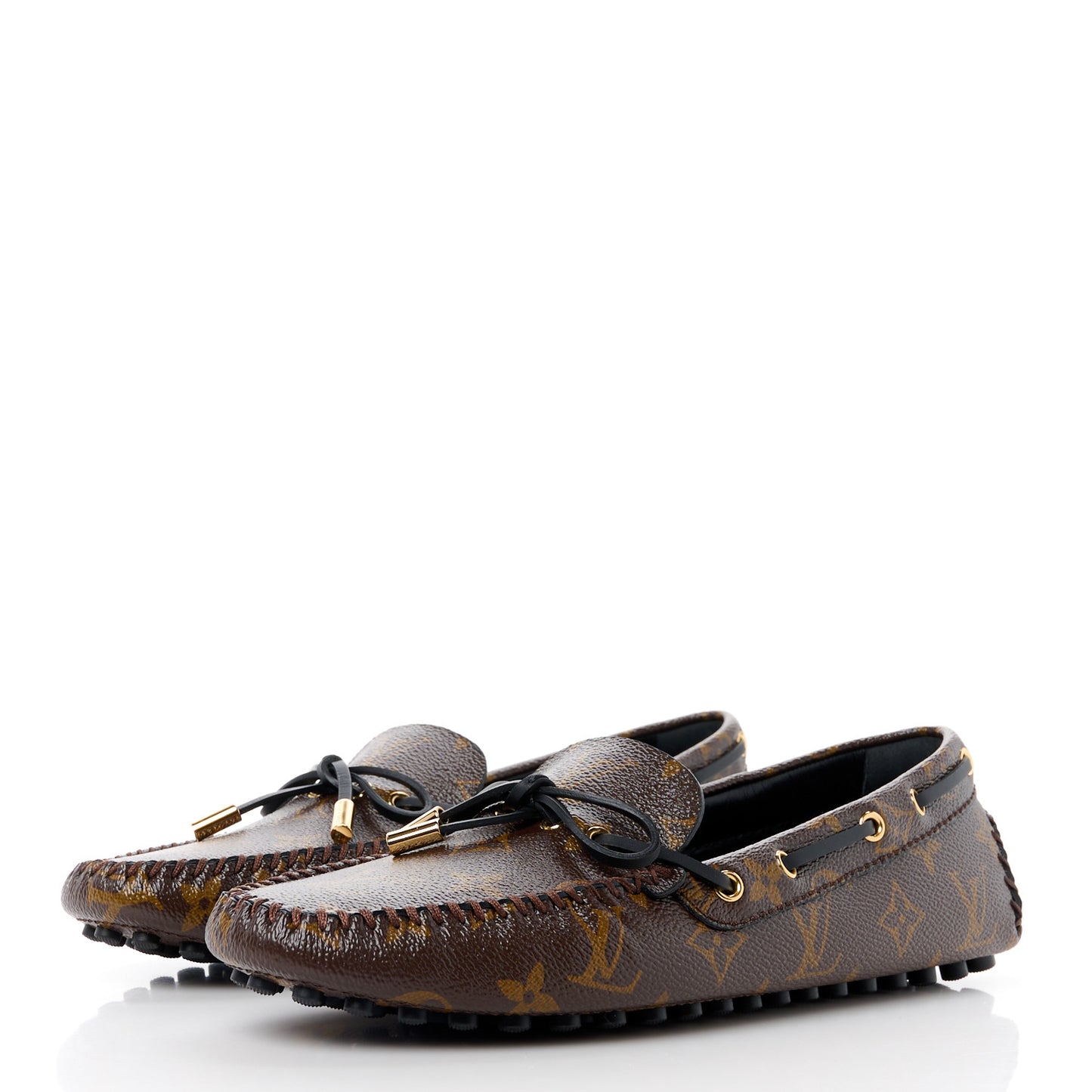 Patent Monogram Gloria Loafers 40