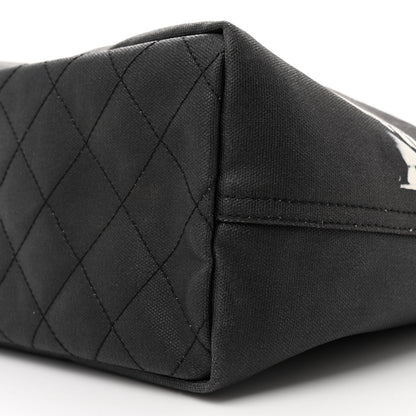 Chanel Canvas Karl Lagerfeld Mobile Art Tote Black 10 of 12