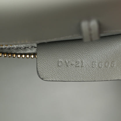 Salvatore Ferragamo Calfskin Small Hug Bag Ash Grey 6 of 9