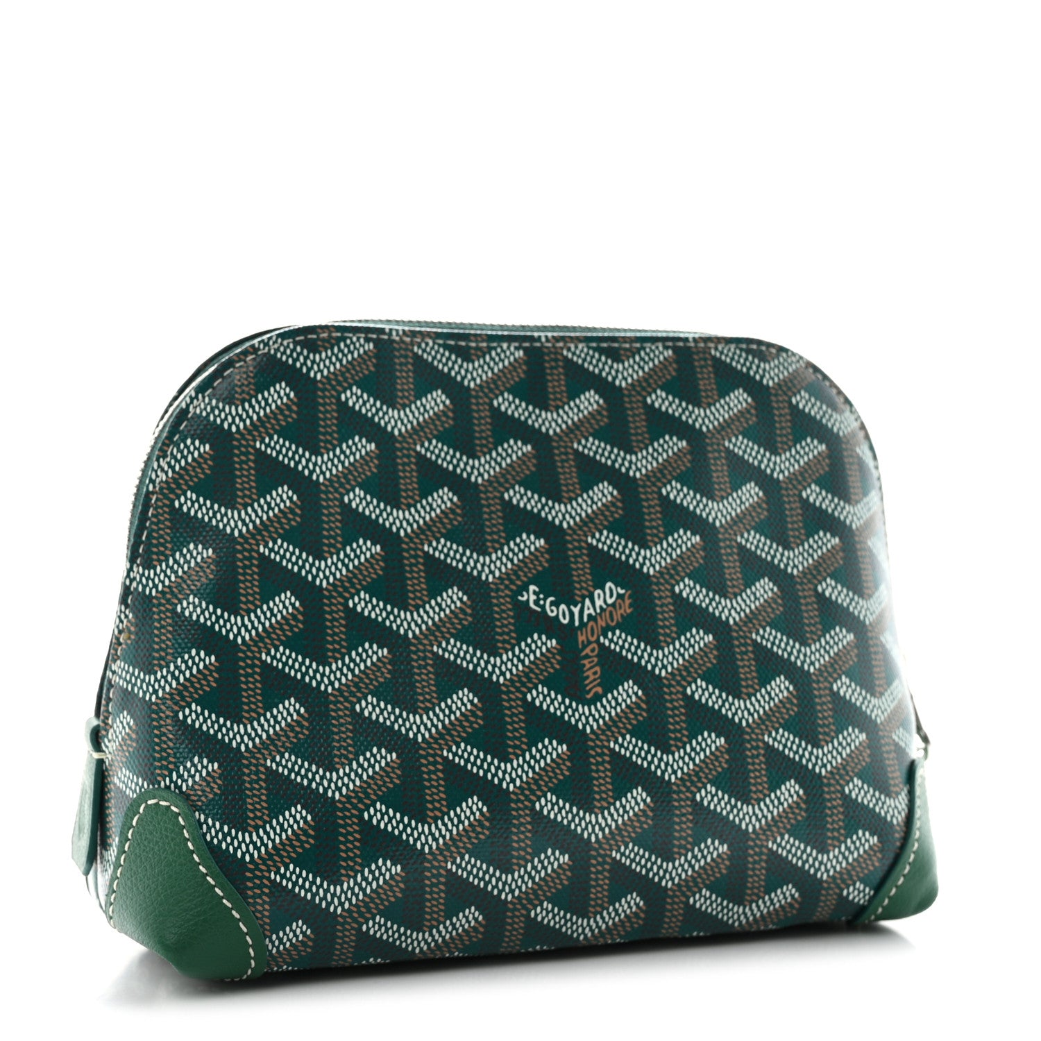Goyard Goyardine Vendome Toiletry Pouch Green 3 of 7