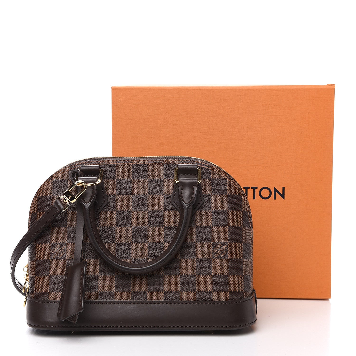 Louis Vuitton Damier Ebene Alma BB 9 of 9