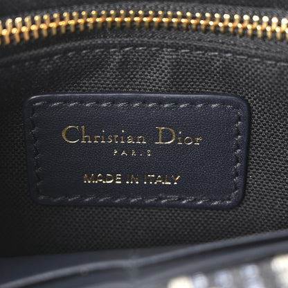 Christian Dior Oblique 30 Montaigne 2-In-1 Pouch Blue 5 of 9