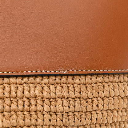 Celine Raffia Calfskin Medium Tan 9 of 11