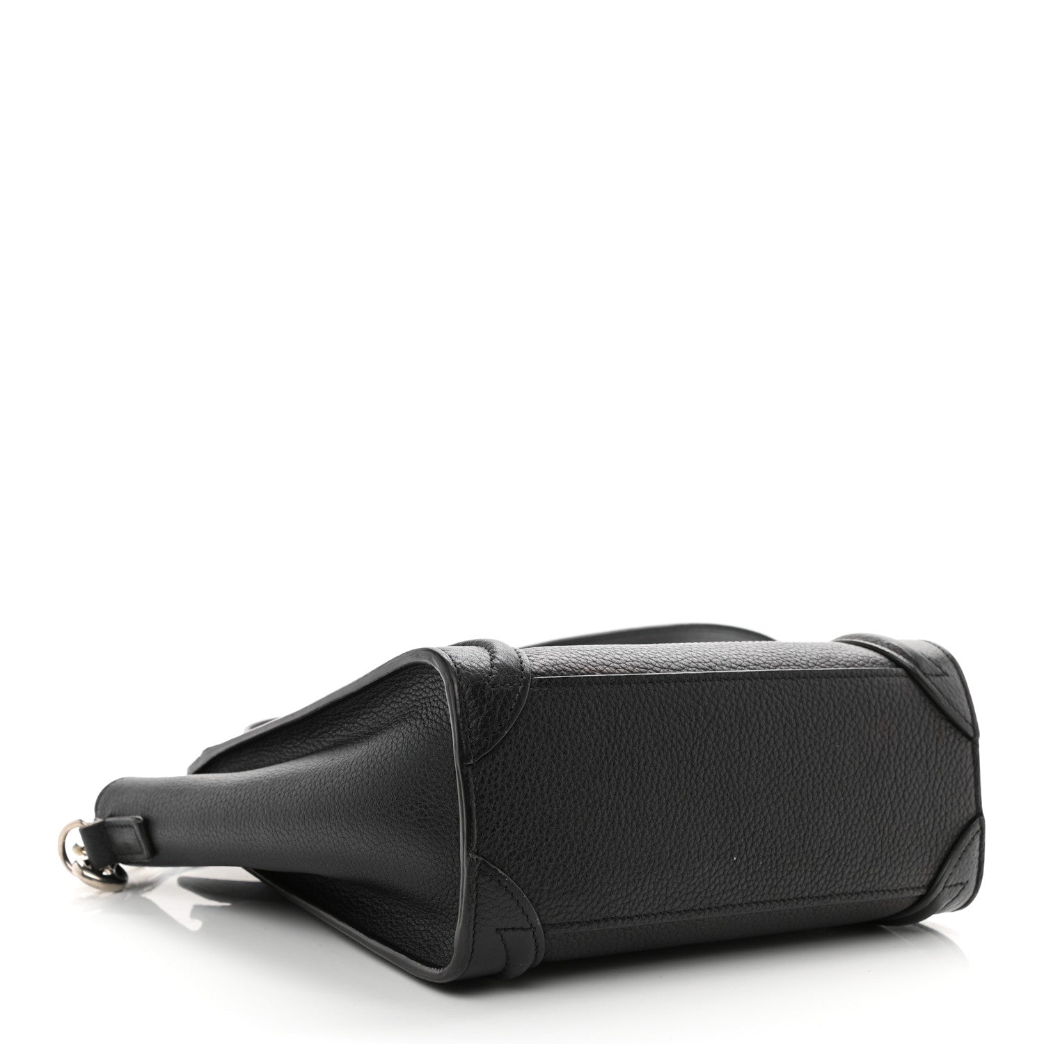 Celine Drummed Calfskin Nano Luggage Black 4 of 18