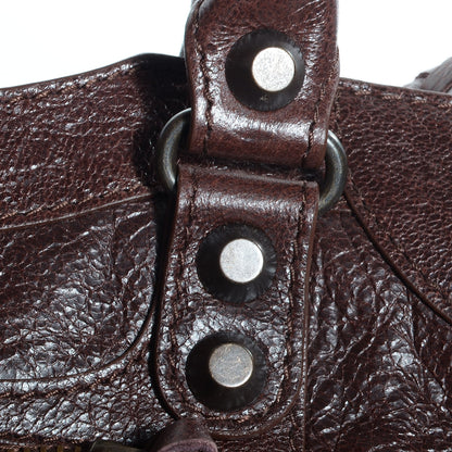 Balenciaga Agneau Mini City Cigare Fonce 9 of 11