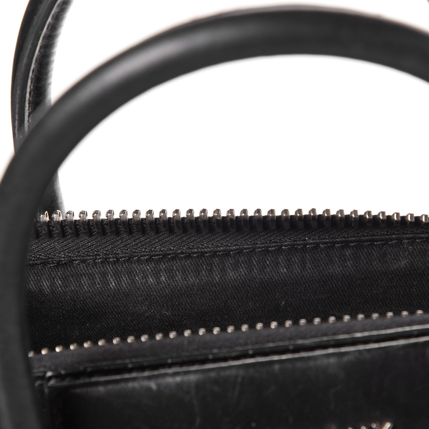 Givenchy Calfskin Dot Embossed Small Antigona Black 16 of 19