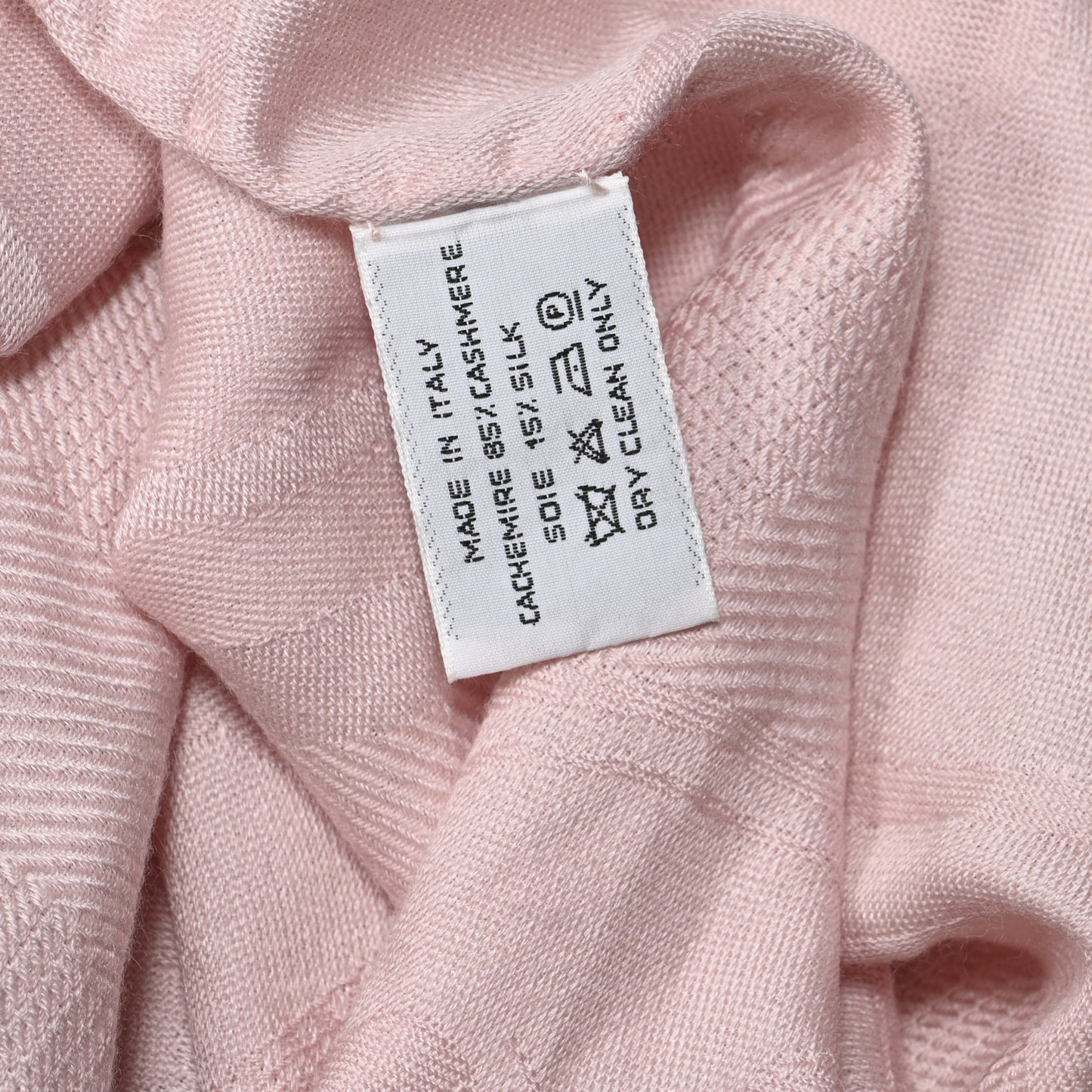 Cashmere Silk New Libris Stole Rose Nacre Rose Nacre