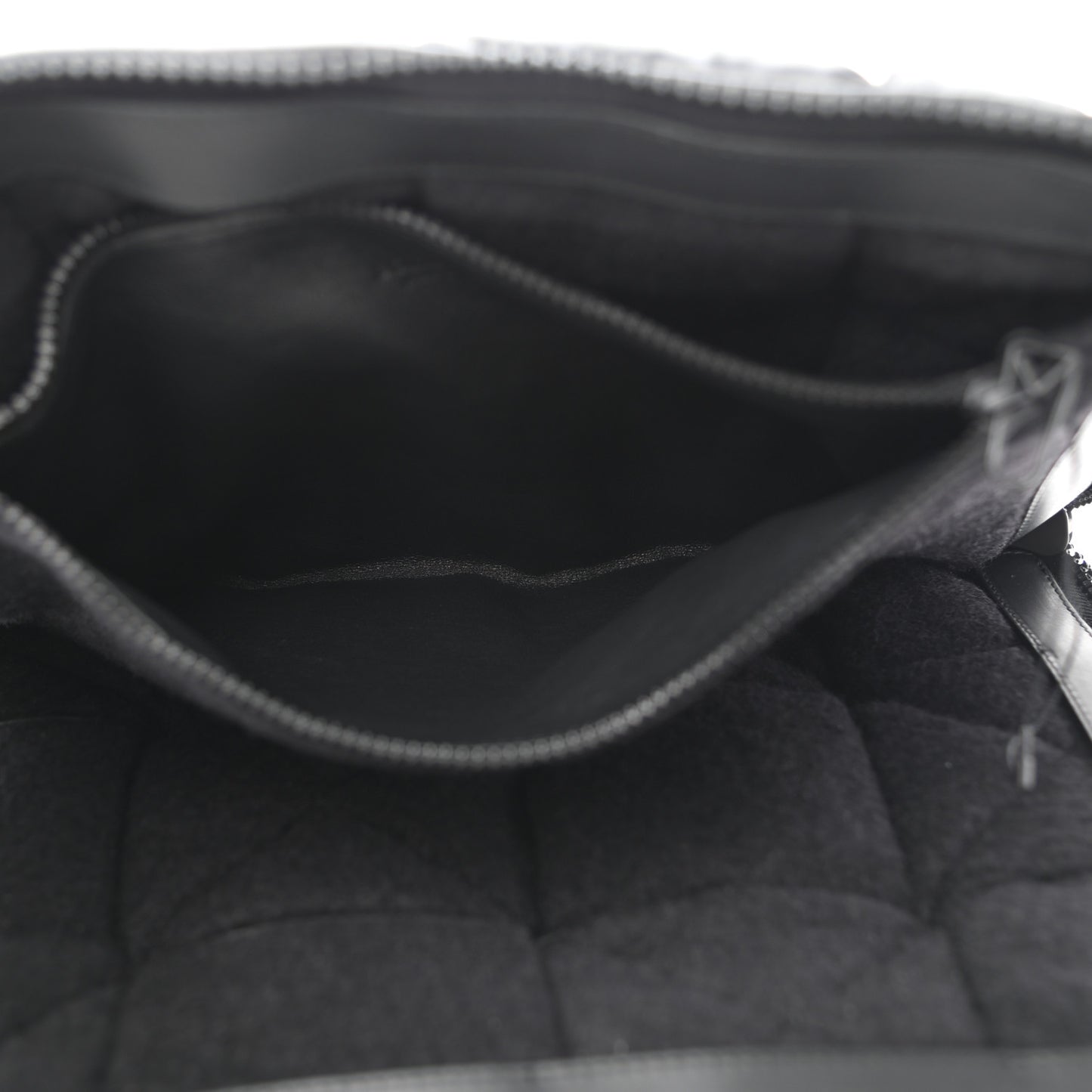 Calfskin Maxi Intrecciato Puffy Laptop Pouch Camping