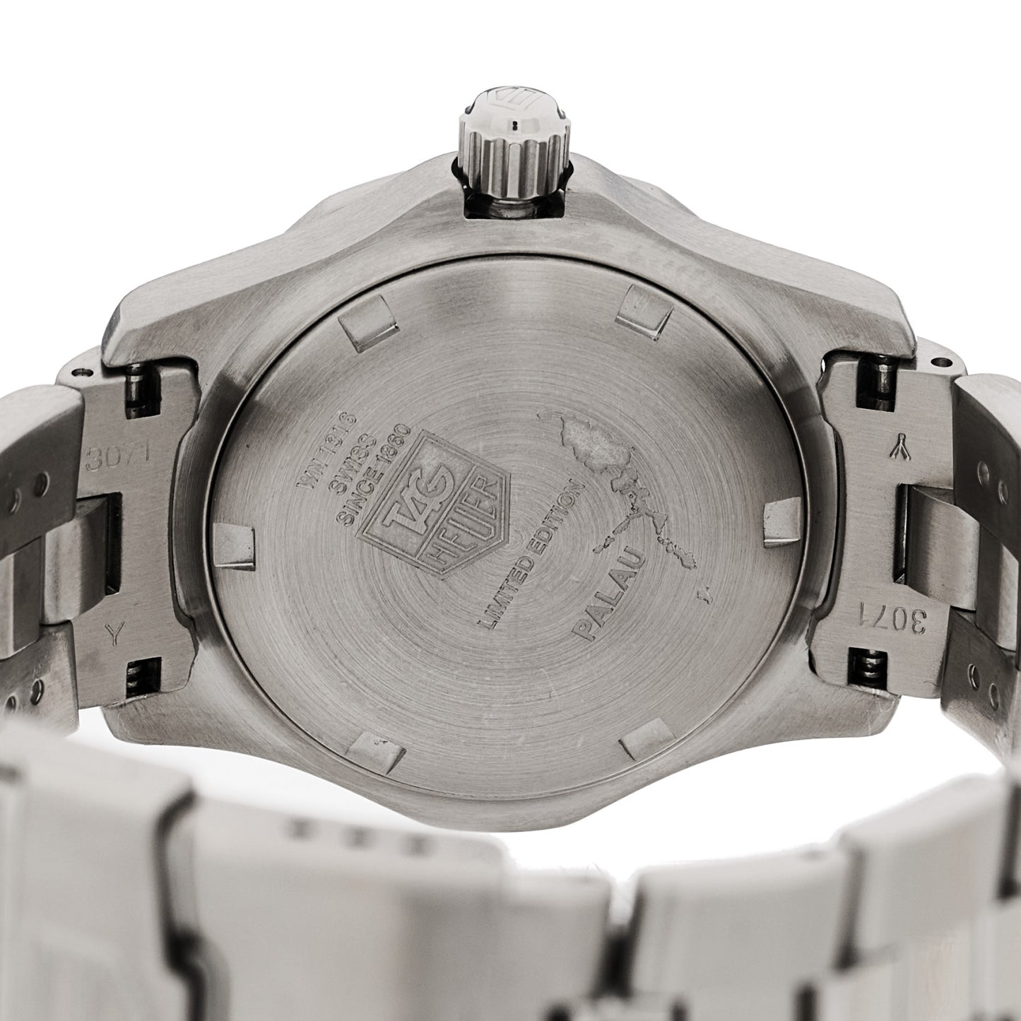 Stainless Steel 29mm Aquaracer Palau Quartz Watch Blue WN1316