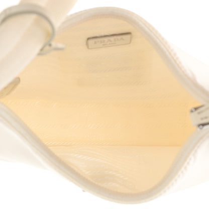 Prada Tessuto Nylon Mini Re-Edition 2000 Bag White 5 of 10