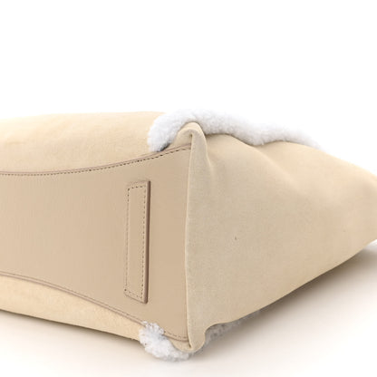 Givenchy Suede Shearling Small Antigona Natural Beige 9 of 9
