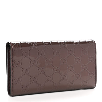 Gucci Shine Guccissima Lovely Heart Continental Wallet Scarlatto 3 of 10