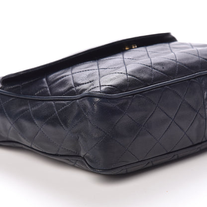Chanel Lambskin Quilted Tassel Camera Case Navy 11 of 14