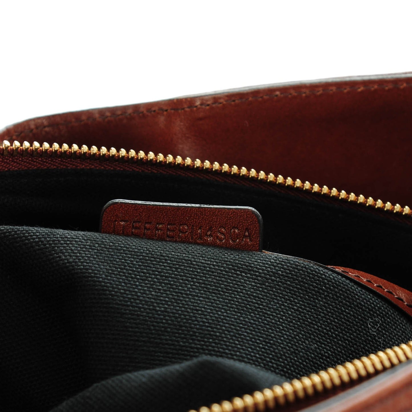 House Check Bridle Calfskin Medium Lynher Tote Dark Tan