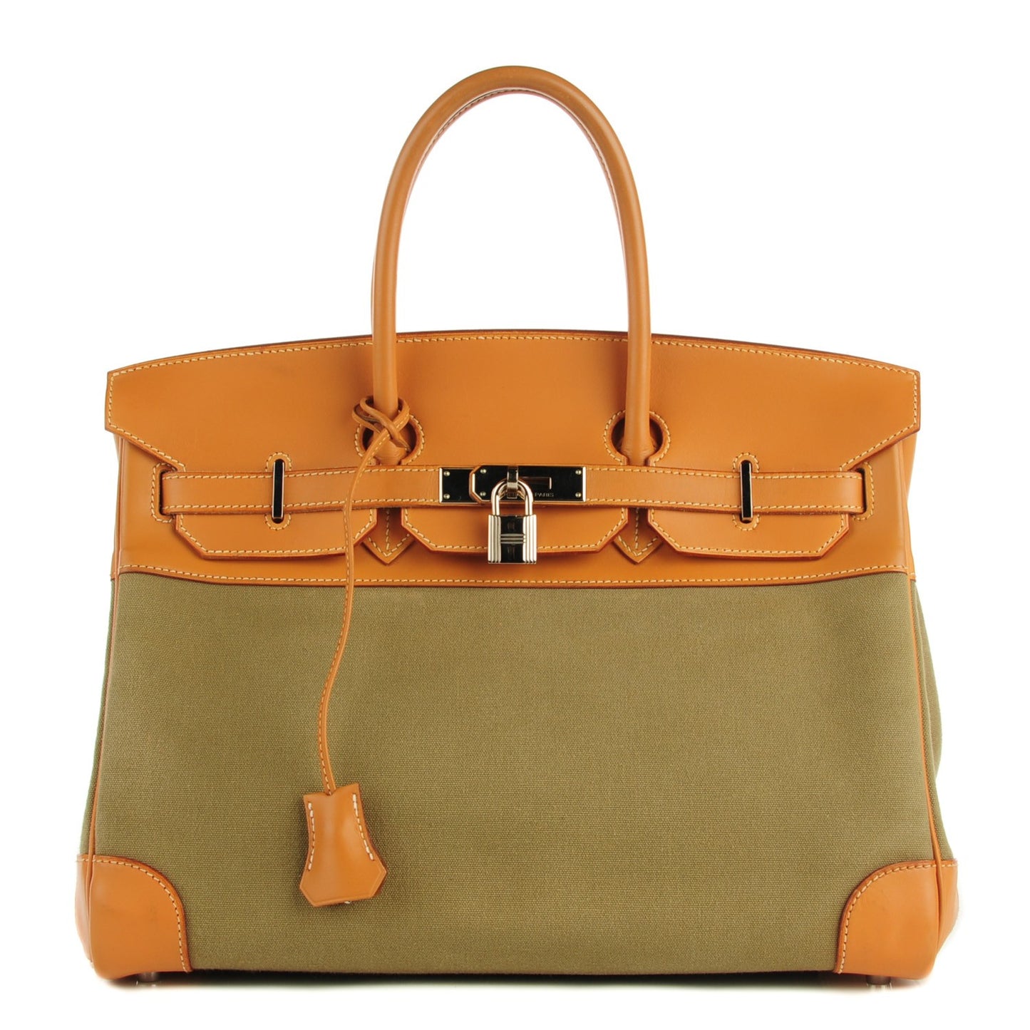 Toile Natural Barenia Birkin 35