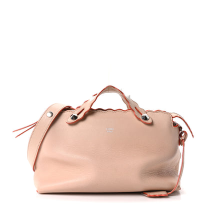 Fendi Vitello Dolce Scalloped Studded Medium By The Way Boston Bag Plaster 2 of 17