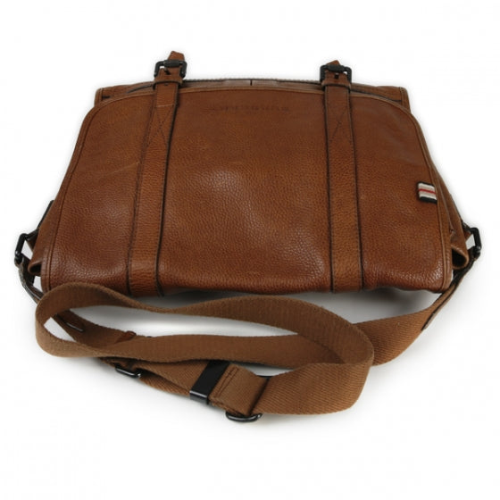 PRORSUM Leather Messenger Bag Brown