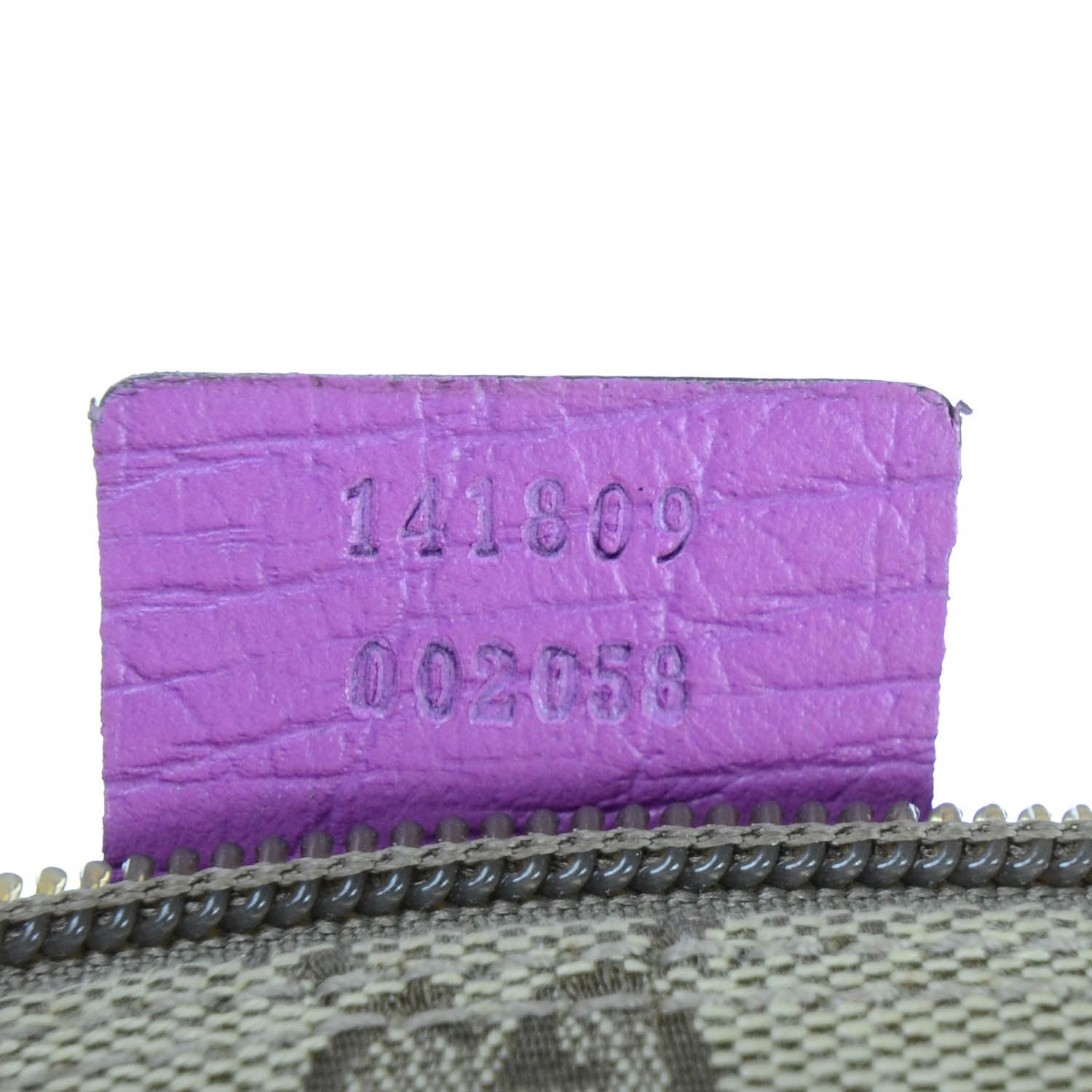 Gucci Monogram Boat Pochette Purple 11 of 11