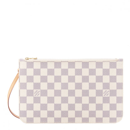Louis Vuitton Damier Azur Neverfull MM GM Pochette 1 of 7