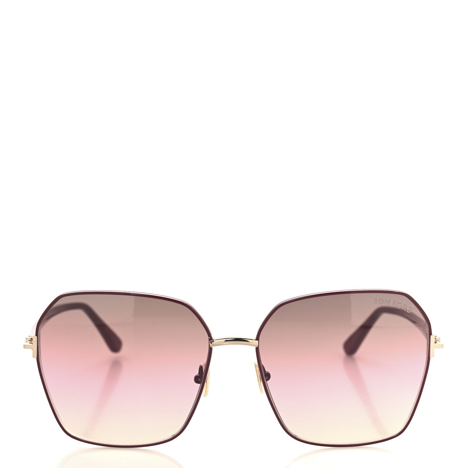 Tom Ford Claudia TF839 Sunglasses Red 2 of 7