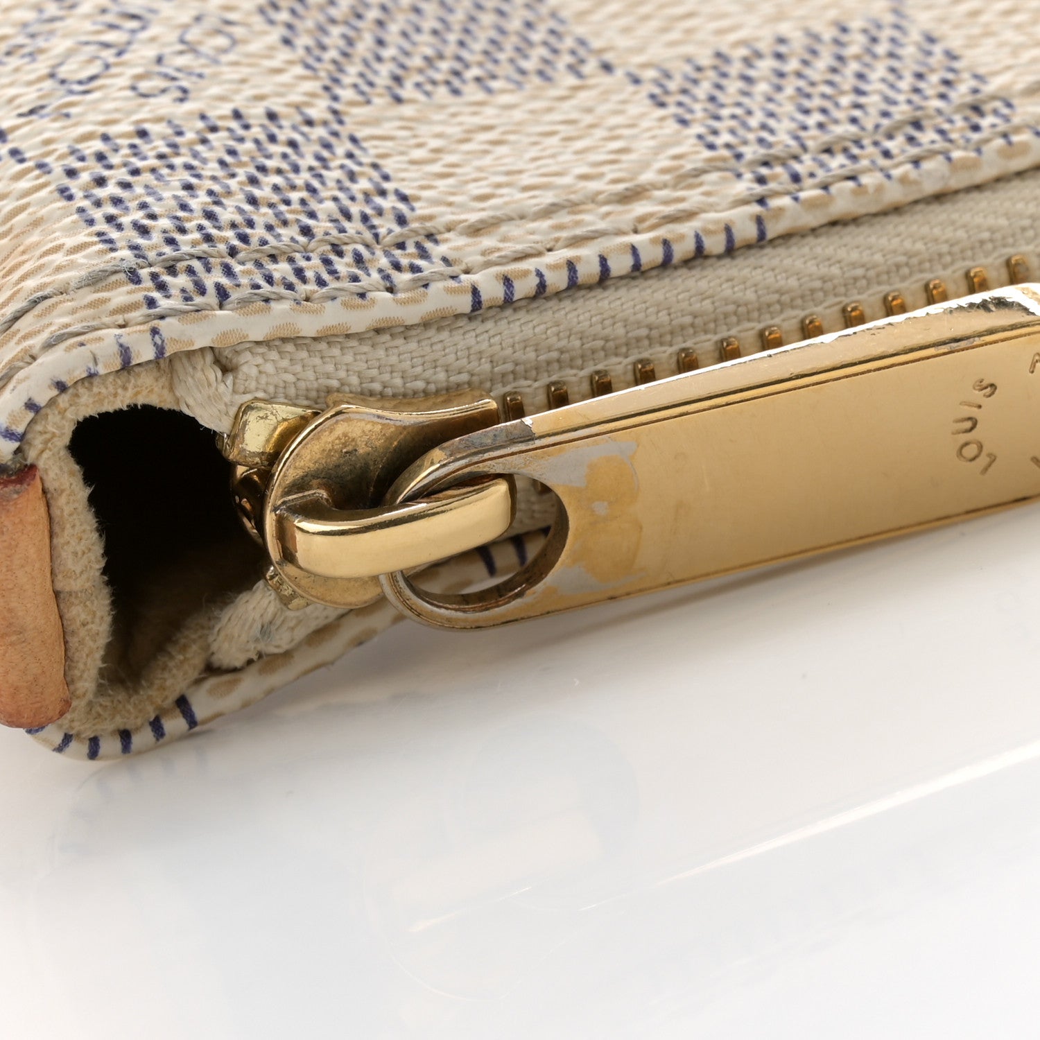 Louis Vuitton Damier Azur Saleya PM 11 of 12