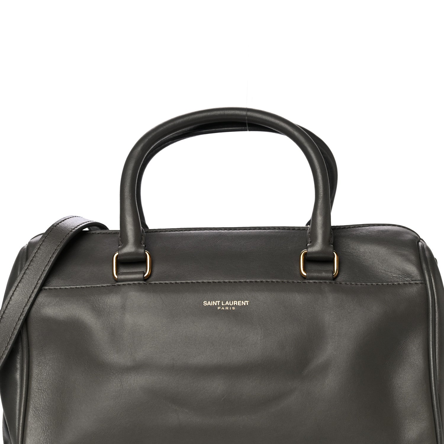 Saint Laurent Calfskin Classic Baby Duffle Earth 16 of 16