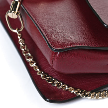 Chloe Goatskin Small Faye Shoulder Bag Sienna Red 11 of 14