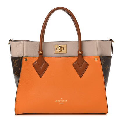 Louis Vuitton Calfskin Monogram On My Side Summer Gold 1 of 10