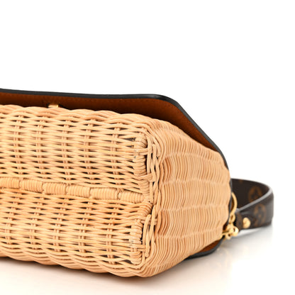 Louis Vuitton Monogram Wicker Twist Shoulder Bag PM 9 of 10