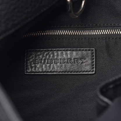 Burberry Calfskin Studded Medium Susanna Hobo Black 6 of 12