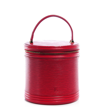 Louis Vuitton Epi Cannes Castillan Red 1 of 9