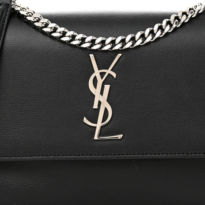 Saint Laurent Calfskin Medium Monogram Sunset Black 7 of 13