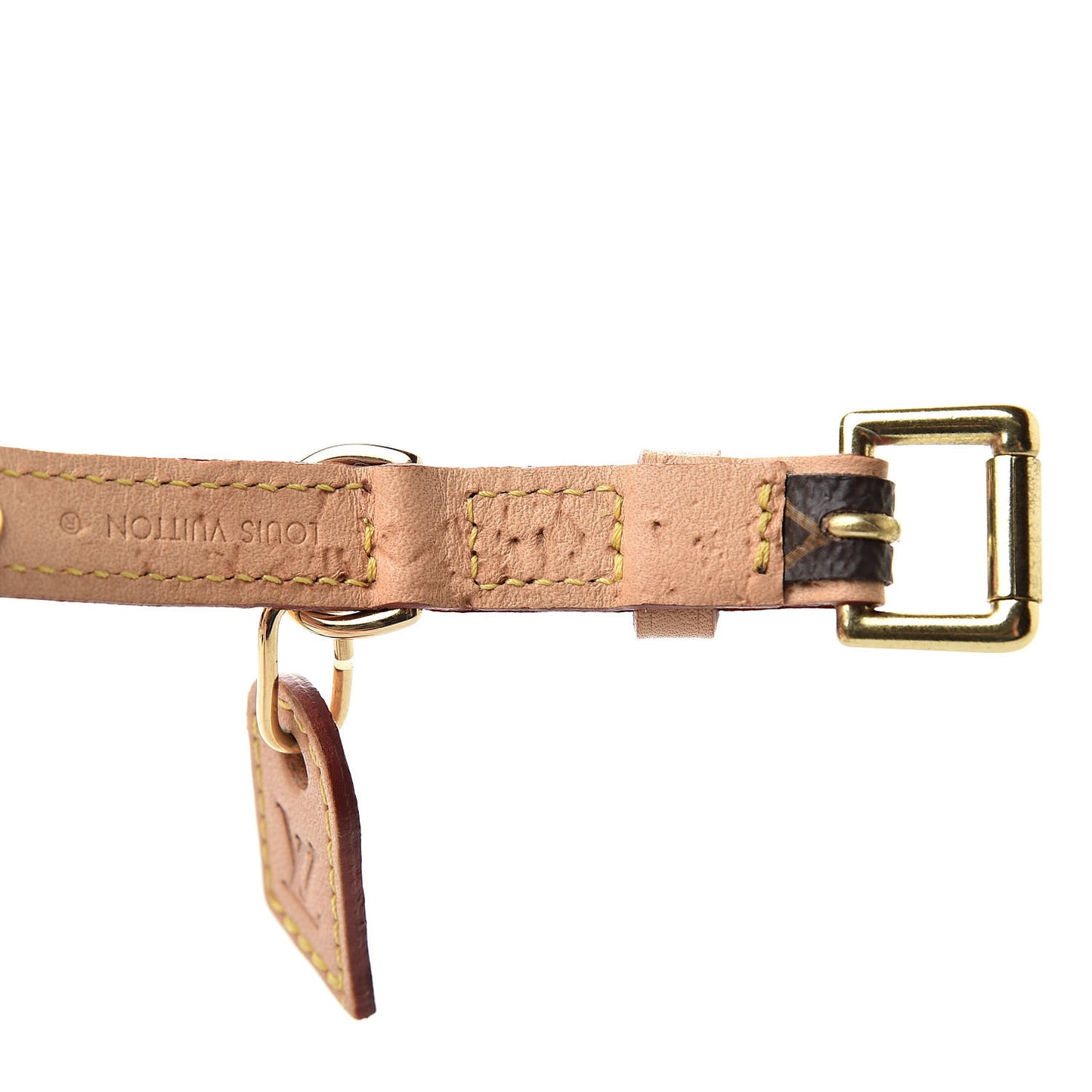 Monogram Baxter Dog Collar PM