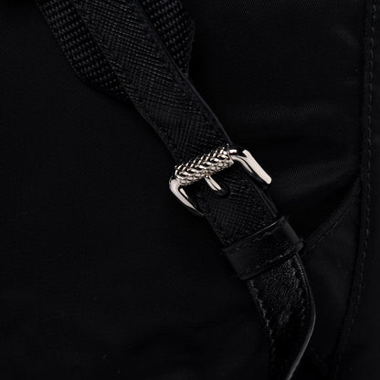 Prada Nylon New Vela Studded Backpack Black 14 of 18