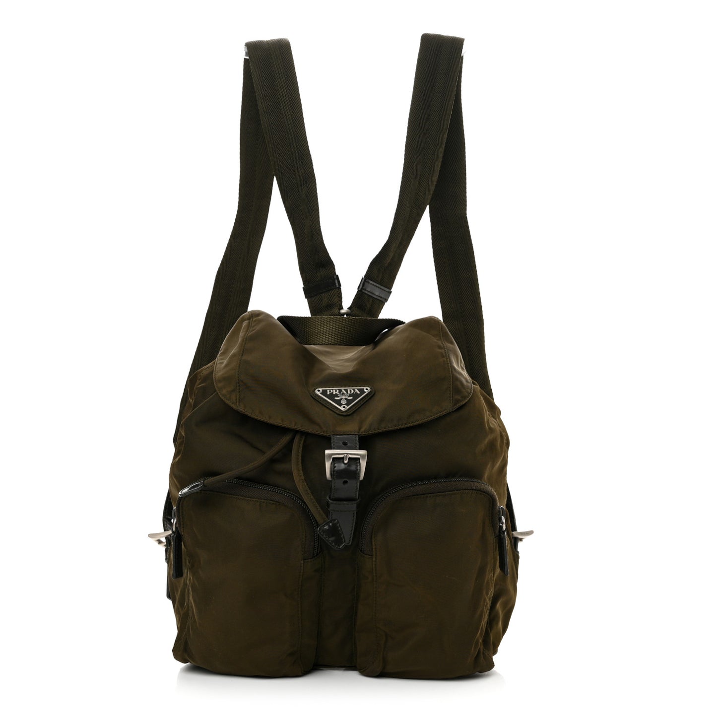 Nylon Vela Small Backpack Militare