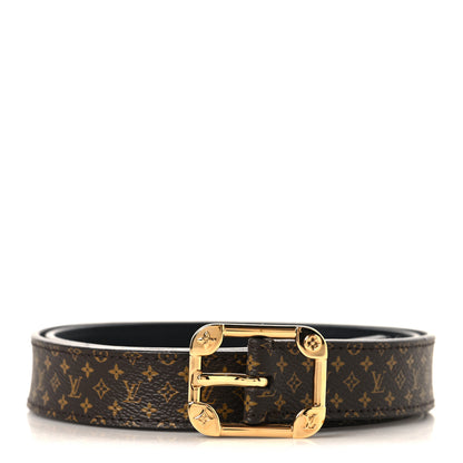 Louis Vuitton Monogram 25mm LV Malletier Belt 80 32 1 of 5