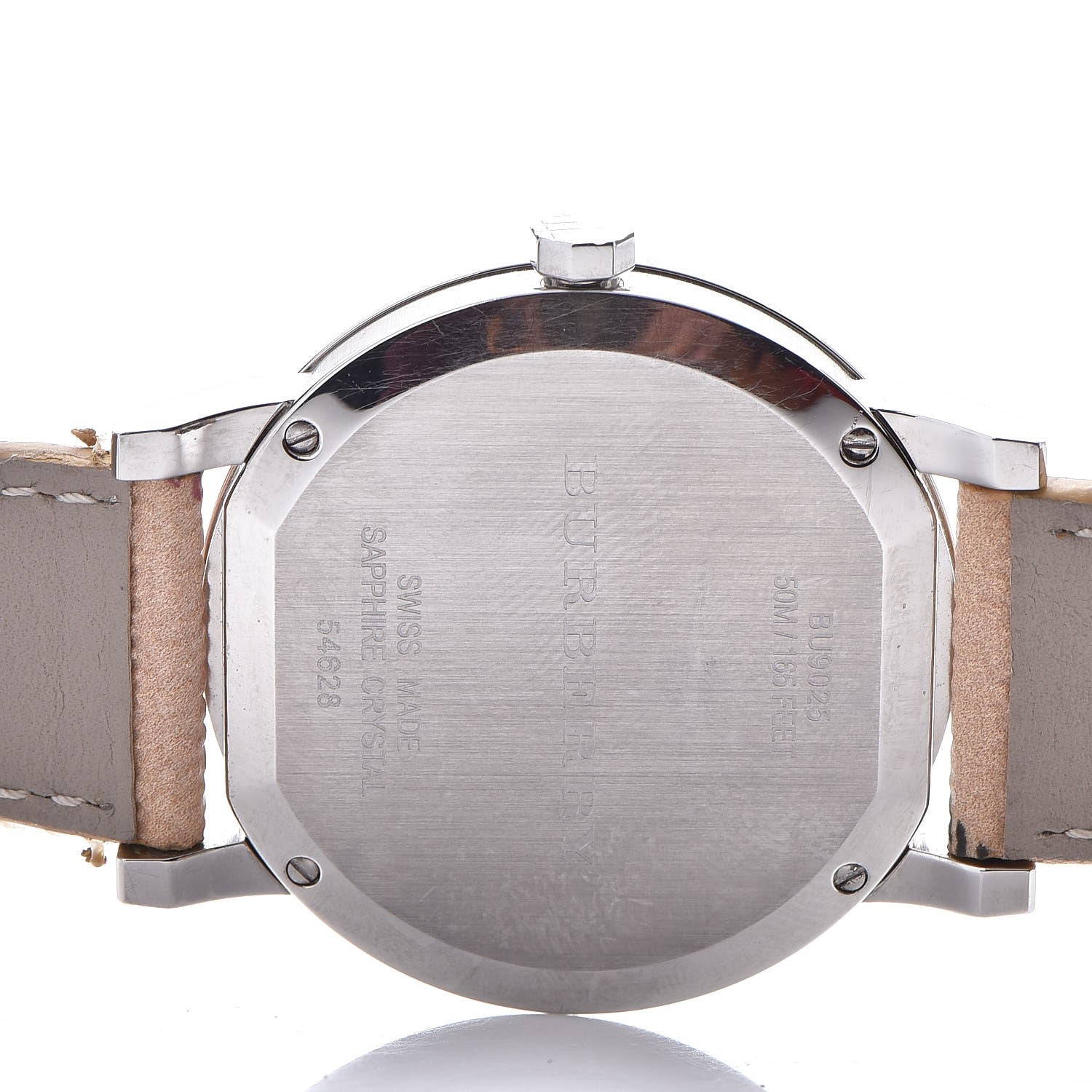 Burberry Stainless Steel Calfskin 38mm The City Quartz Watch BU9025 10 of 10