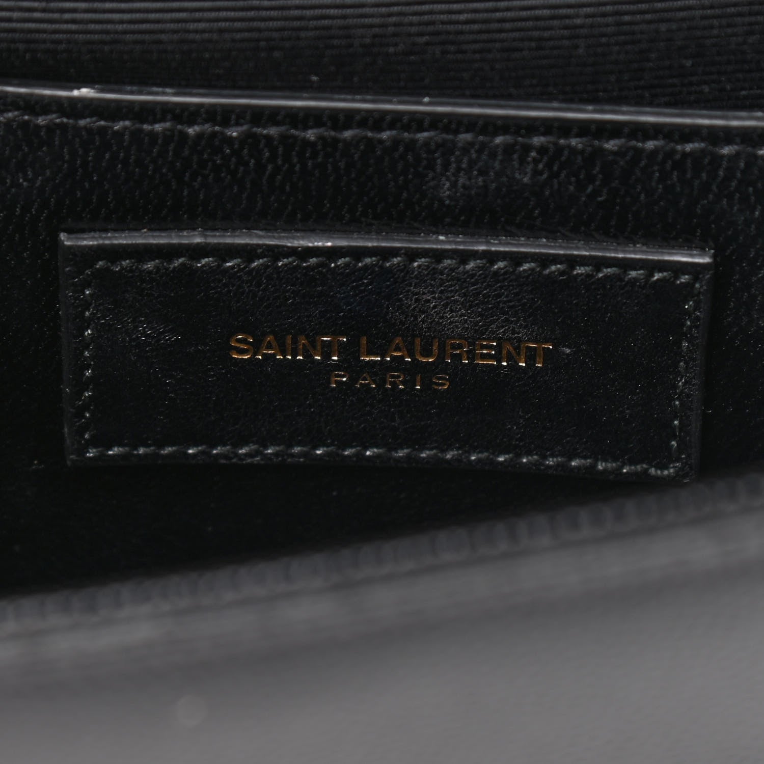 Saint Laurent Grain De Poudre Small Monogram Kate Satchel Black 8 of 10