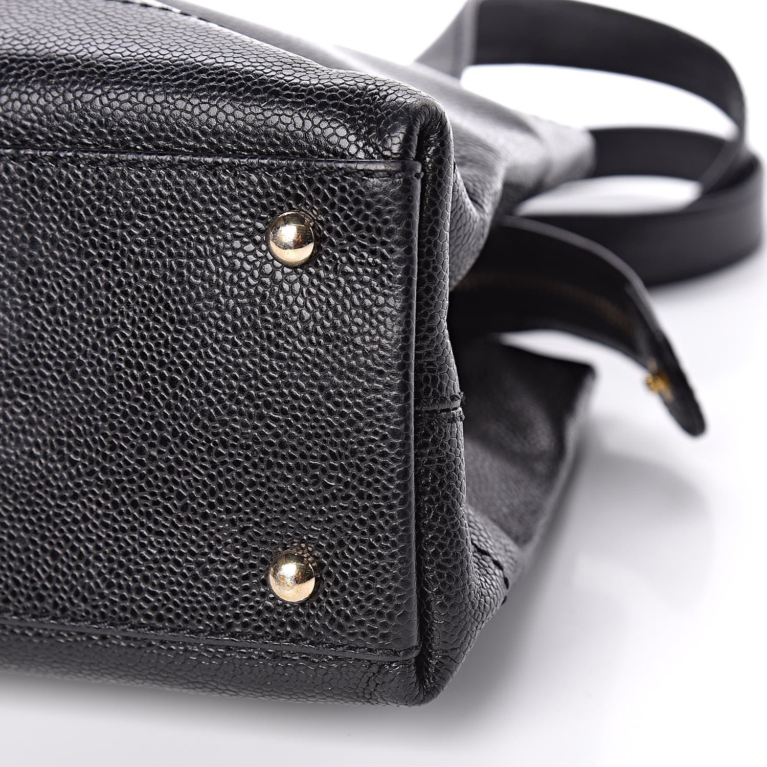 Chanel Caviar CC Shoulder Bag Black 10 of 10