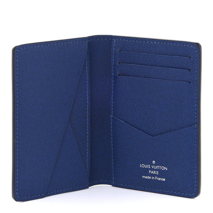 Louis Vuitton Monogram Outdoor Slender Wallet Blue 5 of 8