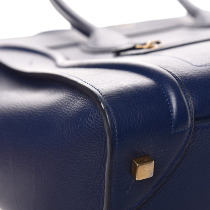 Celine Drummed Calfskin Mini Luggage Orage 10 of 11
