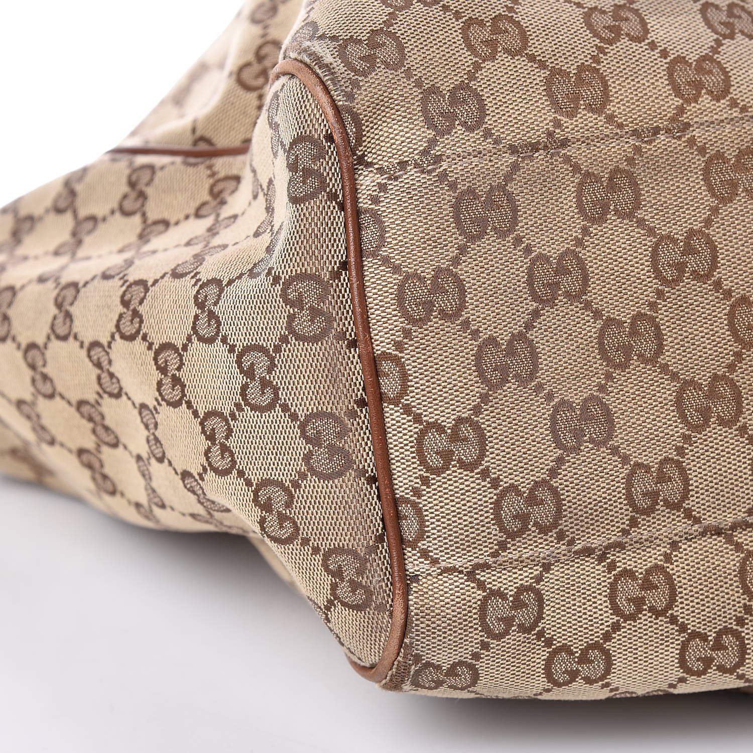 Gucci Monogram Large Sukey Tote Brown 21 of 27