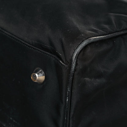Prada Tessuto Nylon Saffiano Duffle Black 11 of 26
