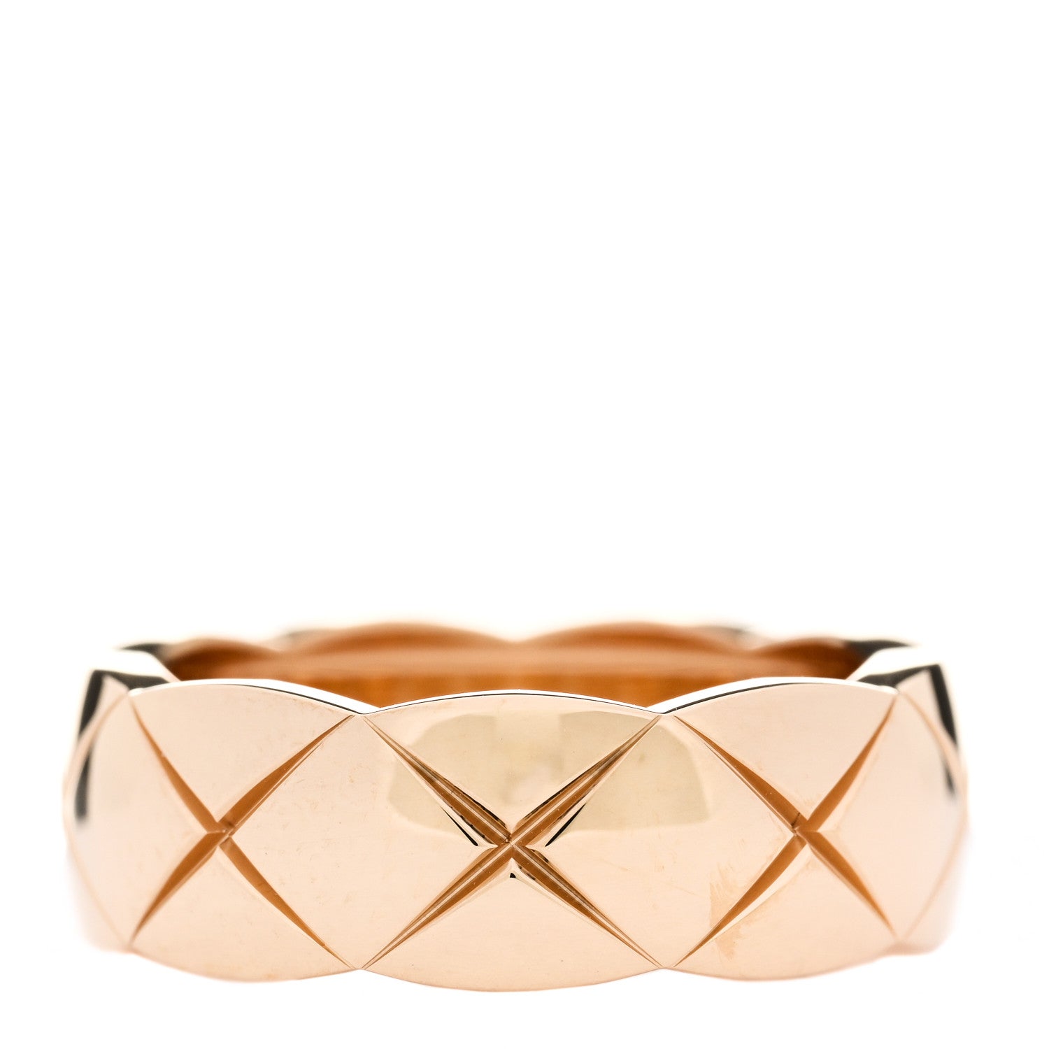 Chanel 18K Yellow Gold Small Coco Crush Ring 51 5.75 3 of 7