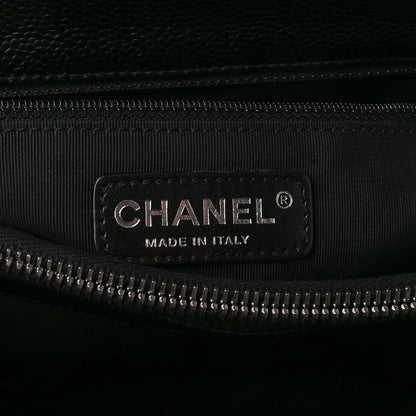 Chanel Caviar Quilted Grand Shopping Tote GST Black 8 of 12