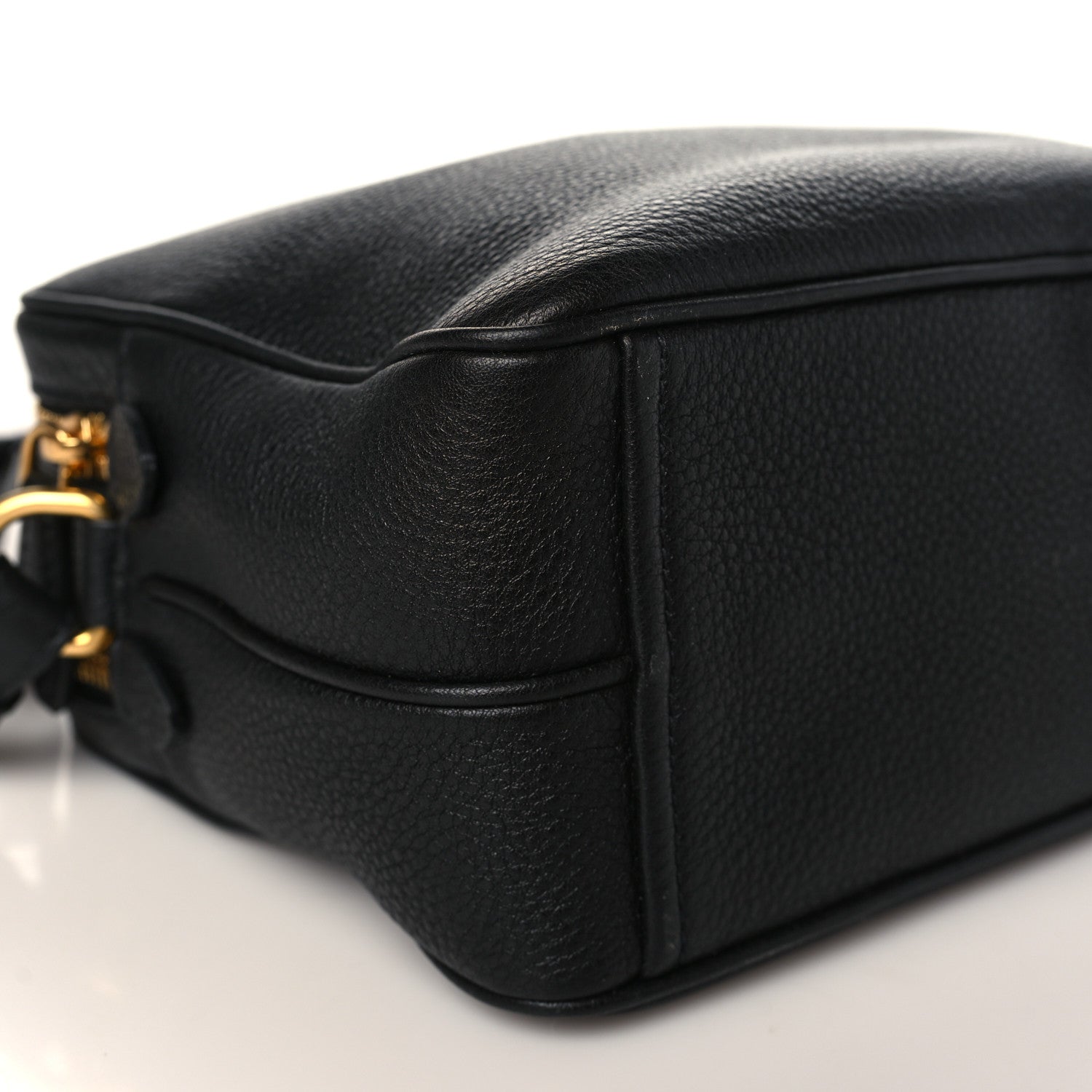 Prada Vitello Phenix Camera Bag Black 9 of 10