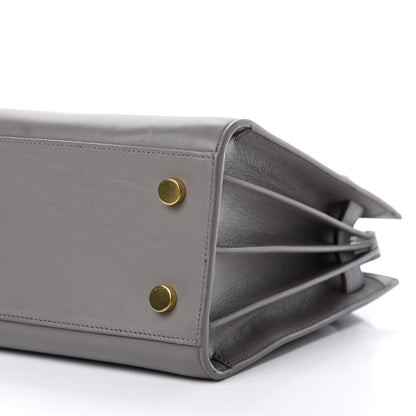 Saint Laurent Grained Calfskin Baby Sac de Jour Fog 7 of 13