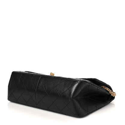 Chanel Aged Calfskin Quilted 2.55 Reissue 226 Flap Black 5 of 9